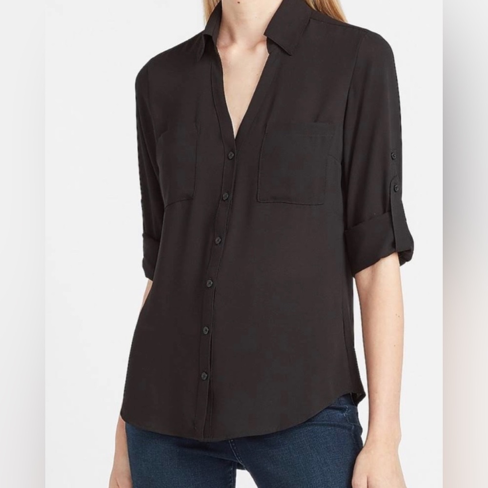 Express sheer Portofino blouse